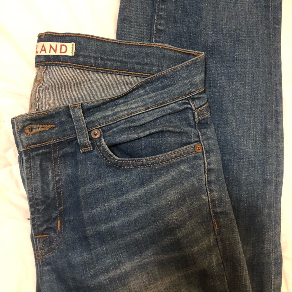 Jbrand light blue jeans low rise ankle length
